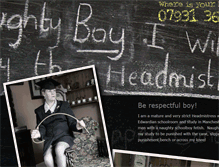 Tablet Screenshot of myheadmistress.co.uk